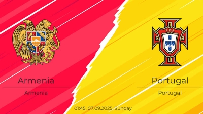 Soi kèo Armenia vs Bồ Đào Nha, 23h00 ngày 06/09/2025: CR7 tìm kiếm bàn thắng